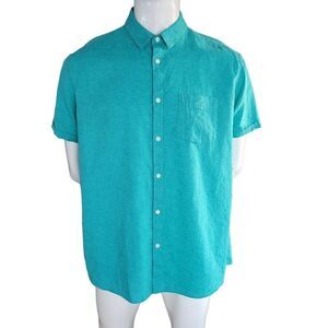 Marc Anthony Luxury Slim Fit Button Down Shirt (Size XXL)
